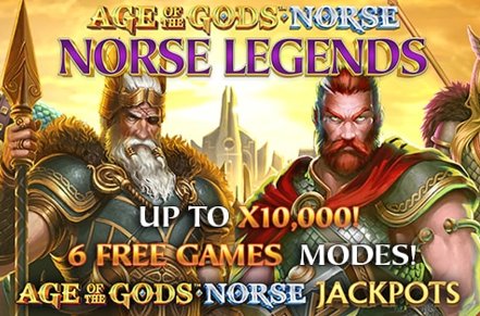 Age of the Gods Norse Norse Legends Slot Logo
