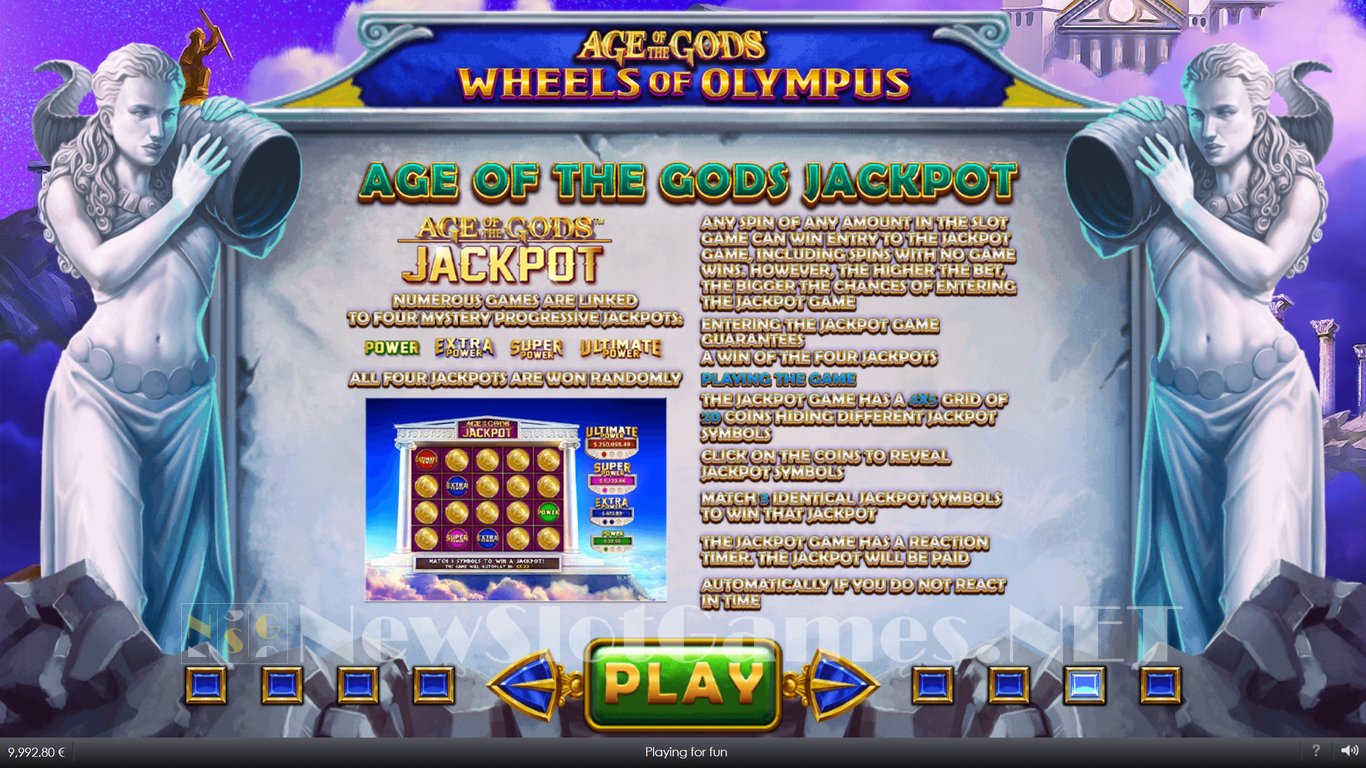 Age of the Gods Wheels of Olympus Slot Slot Image in Demo - pic. 10