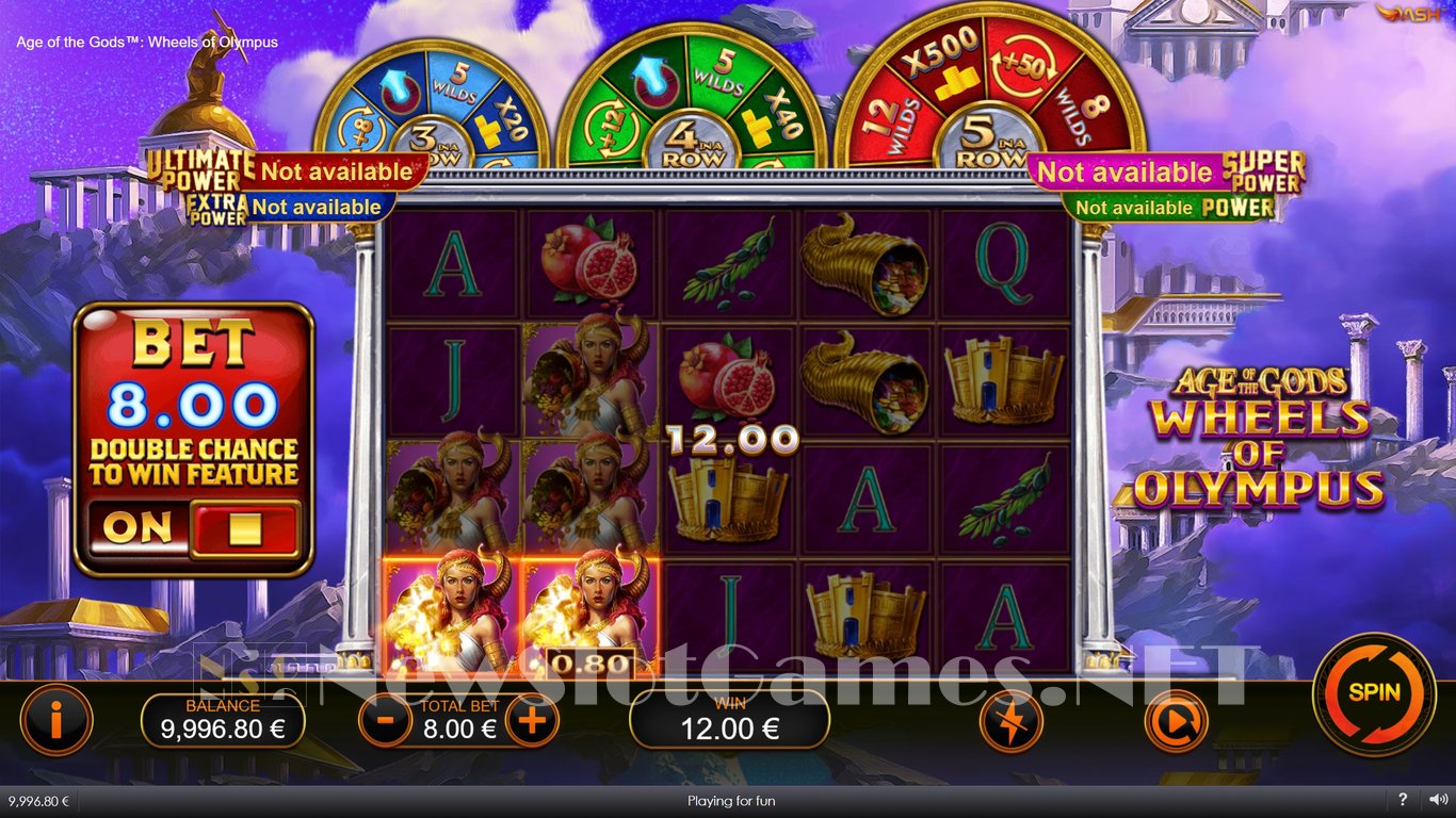 Age of the Gods Wheels of Olympus Slot Slot Image in Demo - pic. 11
