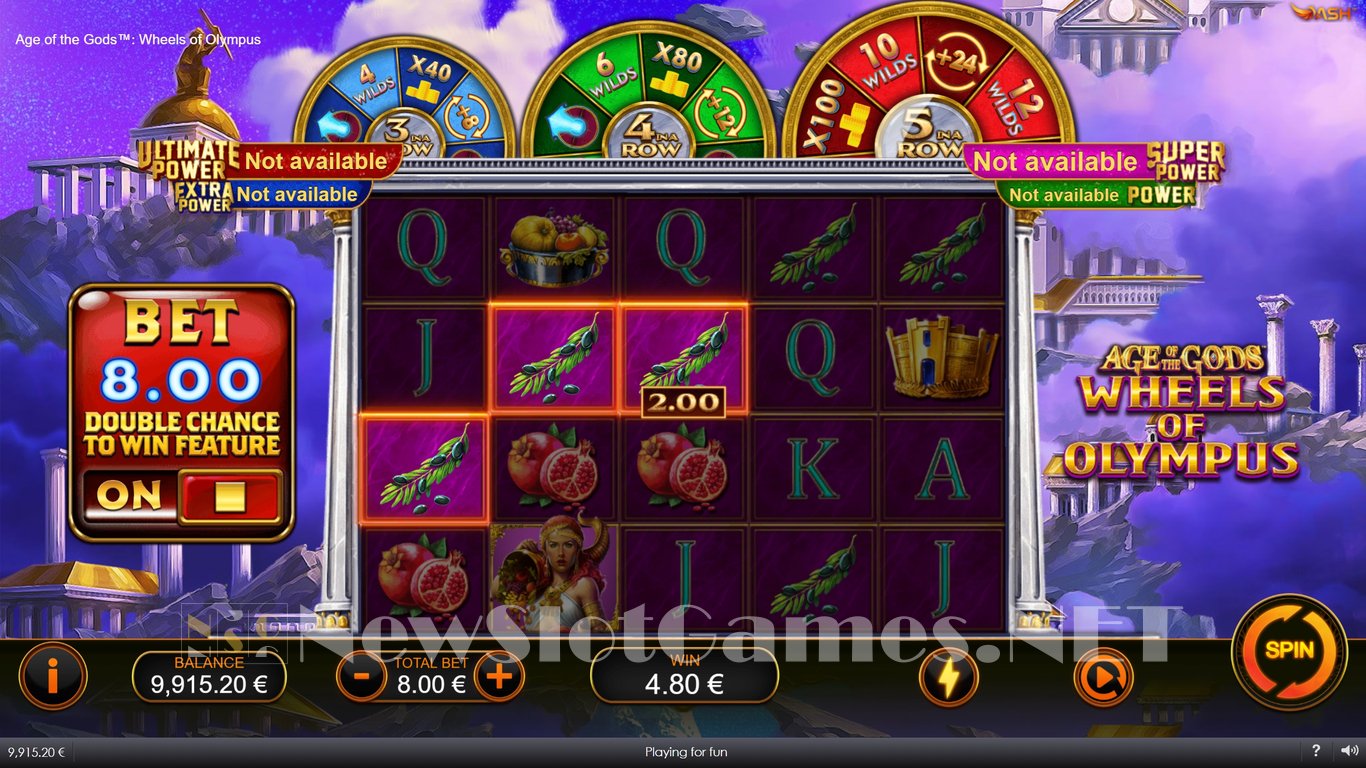 Age of the Gods Wheels of Olympus Slot Slot Image in Demo - pic. 13