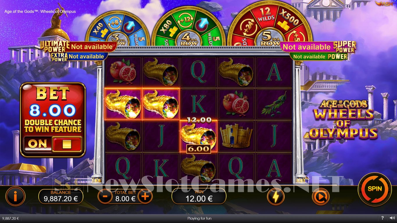 Age of the Gods Wheels of Olympus Slot Slot Image in Demo - pic. 14