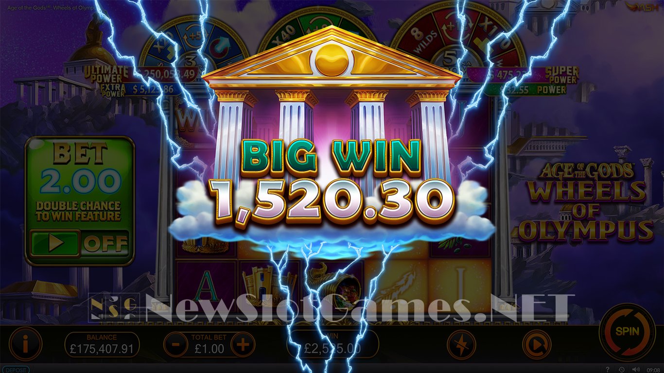 Age of the Gods Wheels of Olympus Slot Slot Image in Demo - pic. 16