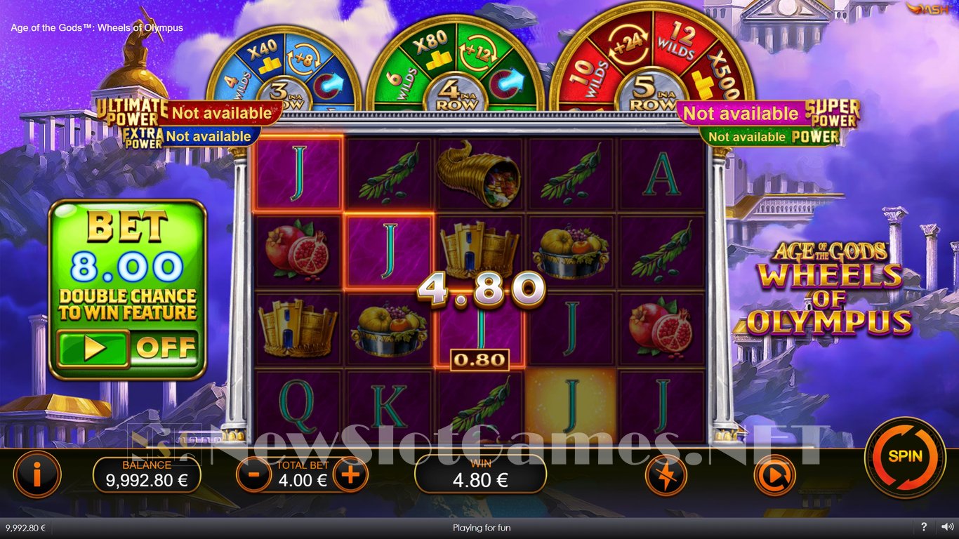 Age of the Gods Wheels of Olympus Slot Slot Image in Demo - pic. 3