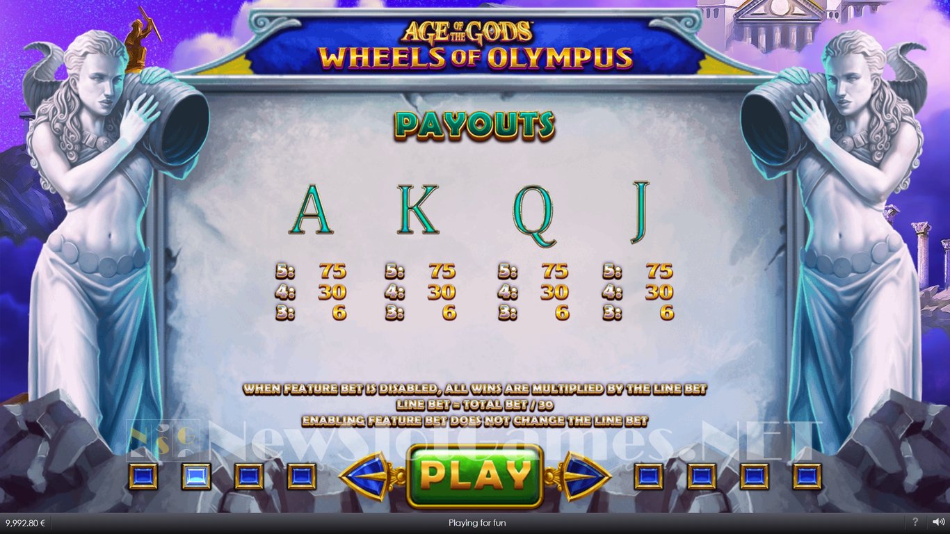 Age of the Gods Wheels of Olympus Slot Slot Image in Demo - pic. 5