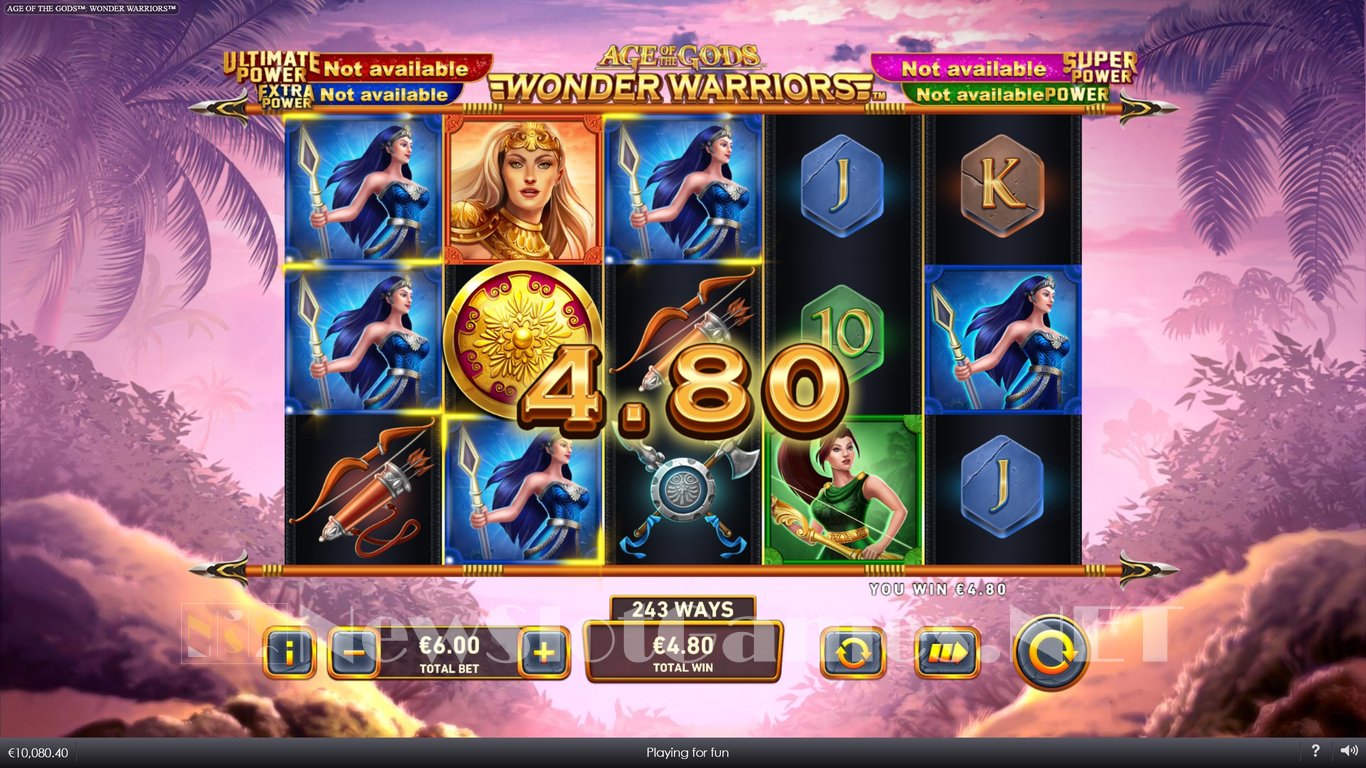 Age of the Gods Wonder Warriors Slot Slot Image in Demo - pic. 12