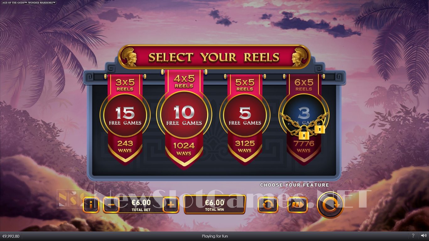 Age of the Gods Wonder Warriors Slot Slot Image in Demo - pic. 2