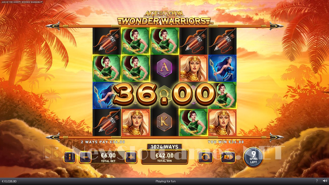 Age of the Gods Wonder Warriors Slot Slot Image in Demo - pic. 3