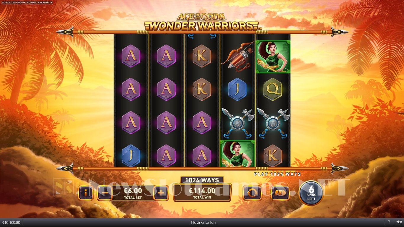 Age of the Gods Wonder Warriors Slot Slot Image in Demo - pic. 4