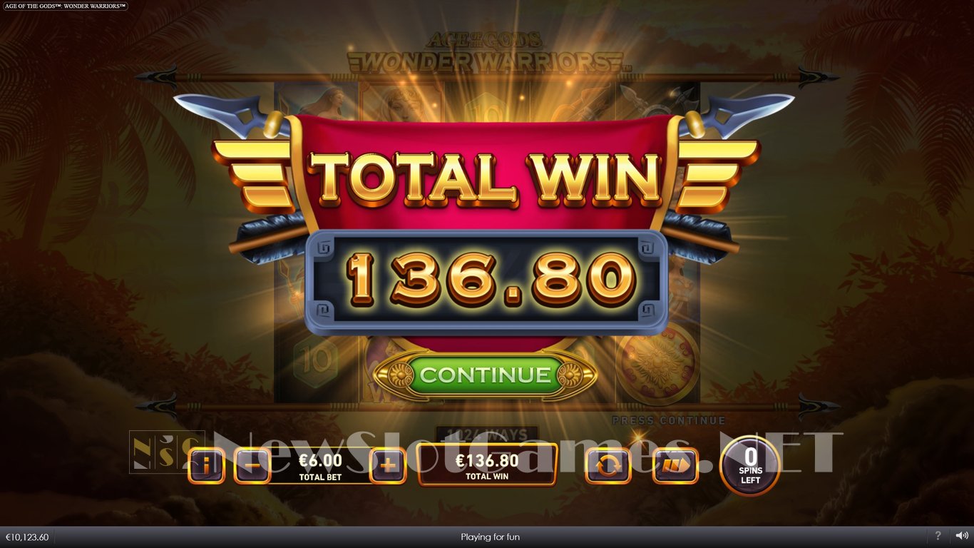 Age of the Gods Wonder Warriors Slot Slot Image in Demo - pic. 7