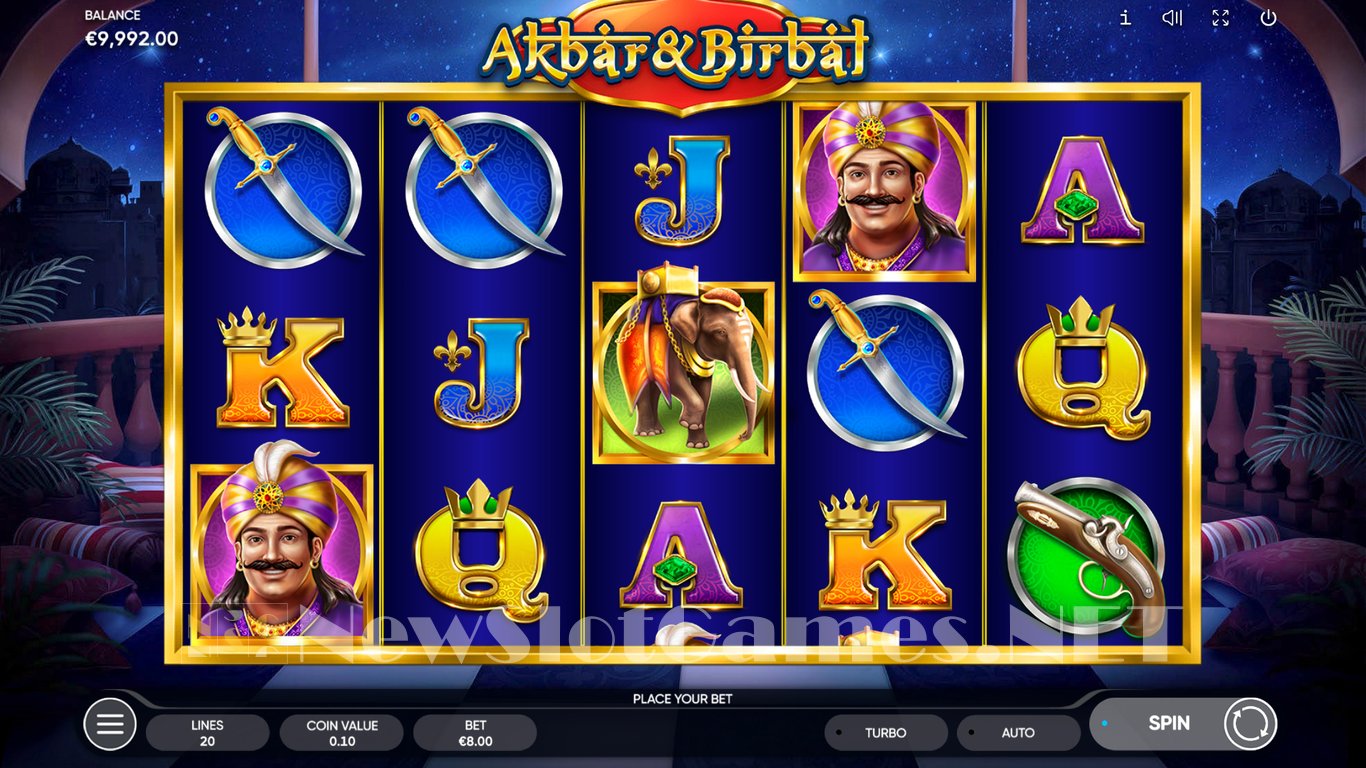 Akbar and Birbal Slot Demo Image