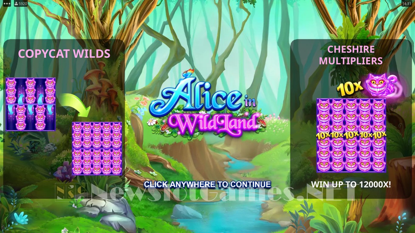 Alice in WildLand Slot Demo Image