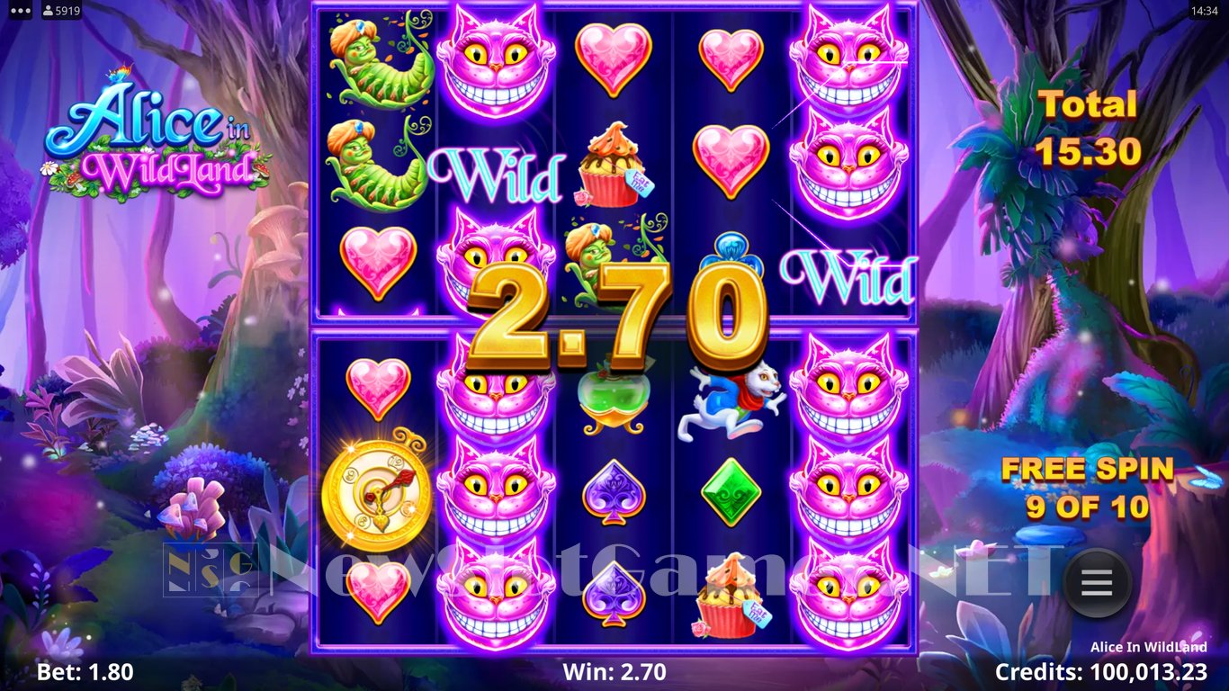 Alice in WildLand Slot Slot Image in Demo - pic. 12