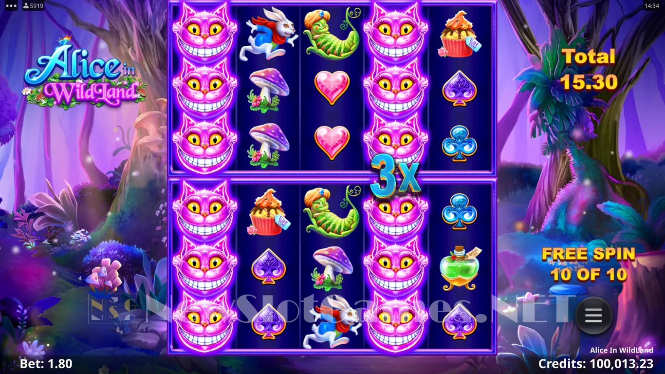Alice in WildLand Slot Slot Image in Demo - pic. 13