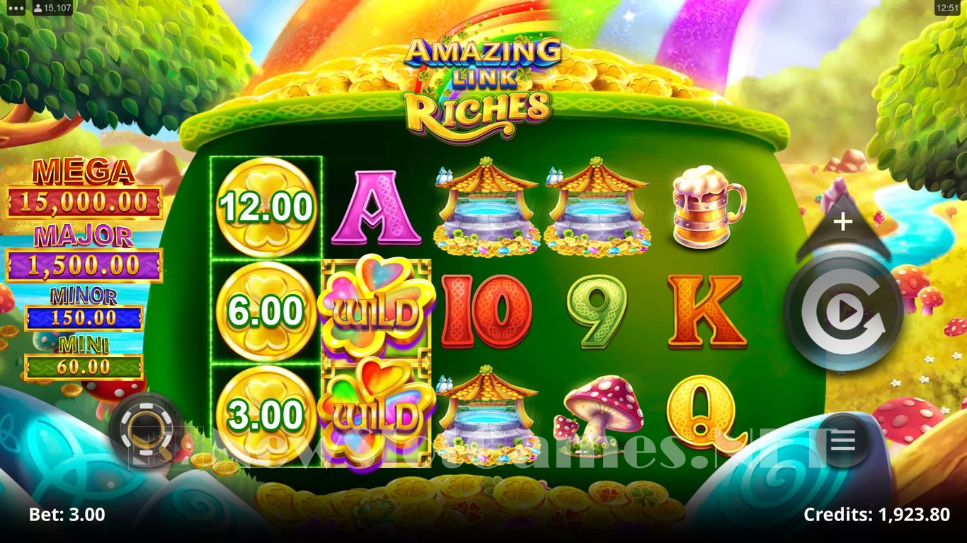 Amazing Link: Riches Slot Slot Image in Demo - pic. 4