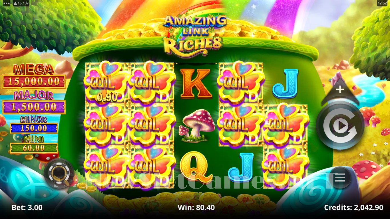 Amazing Link: Riches Slot Slot Image in Demo - pic. 8