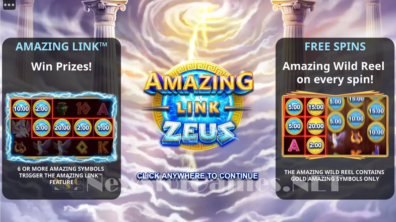 Amazing Link: Zeus Slot Demo Image