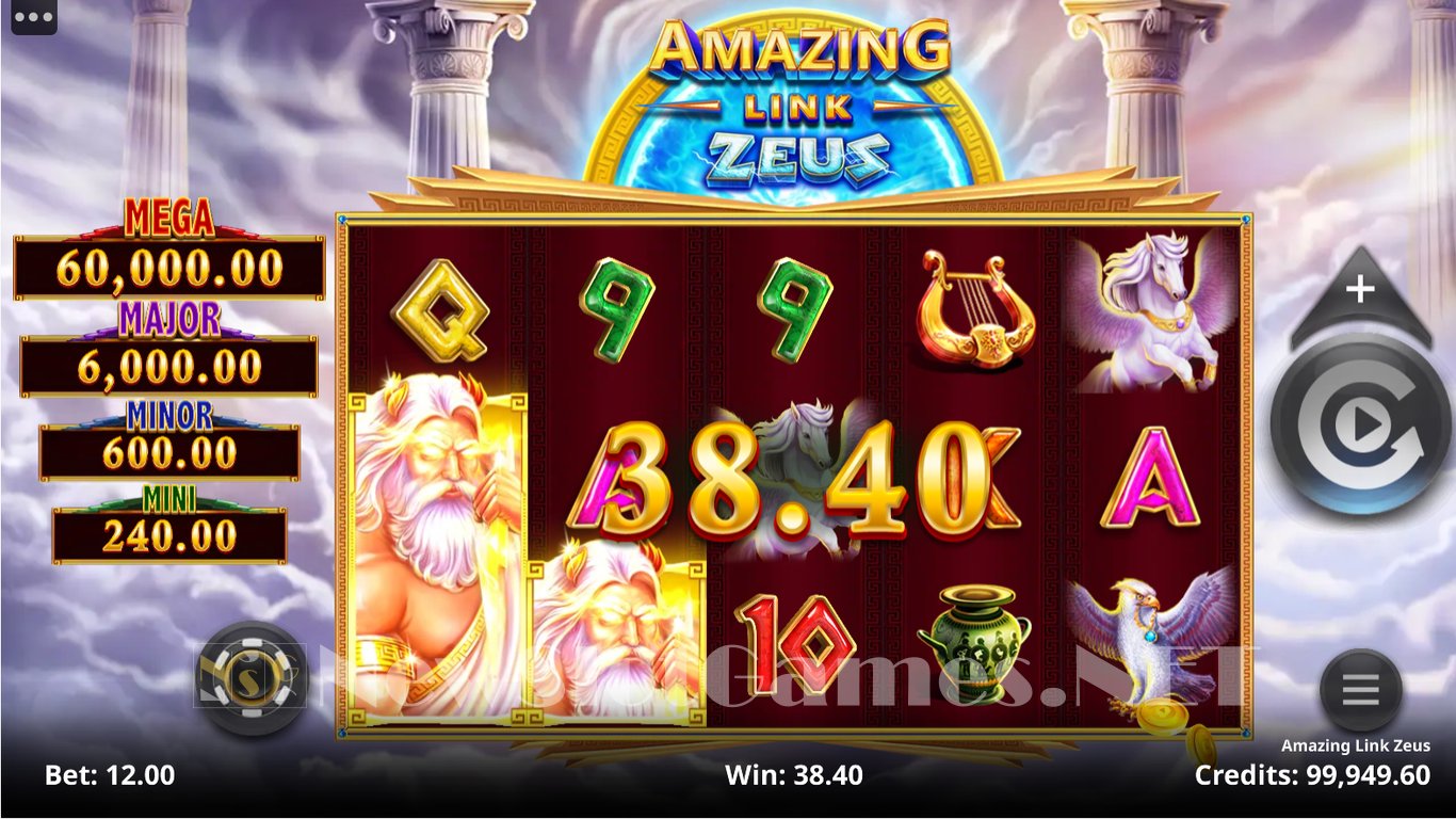 Amazing Link: Zeus Slot Slot Image in Demo - pic. 3