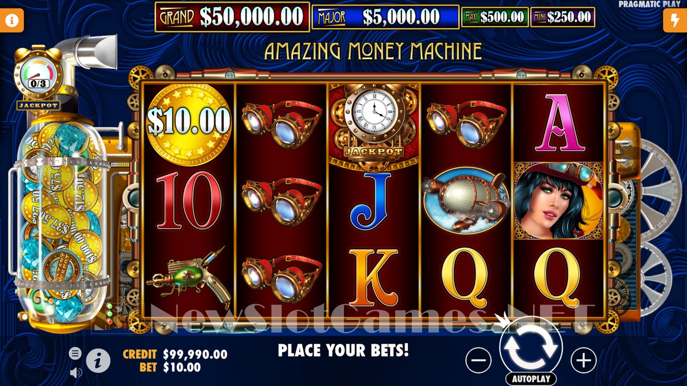 The Amazing Money Machine Slot Demo Image