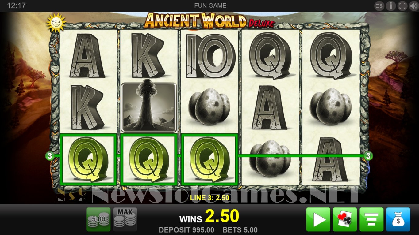 Ancient World Deluxe Slot Demo Image