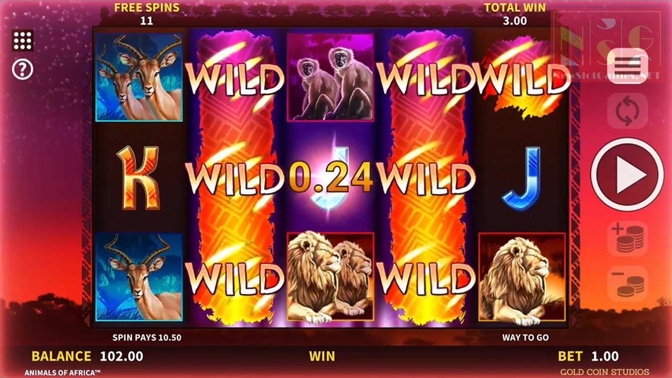 Animals of Africa Slot Slot Image in Demo - pic. 3