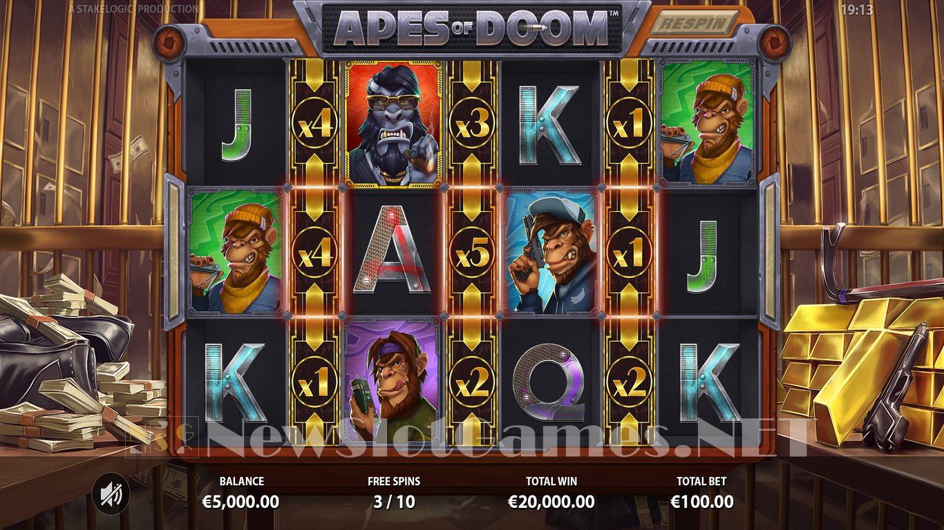 Apes of Doom Slot Slot Image in Demo - pic. 7