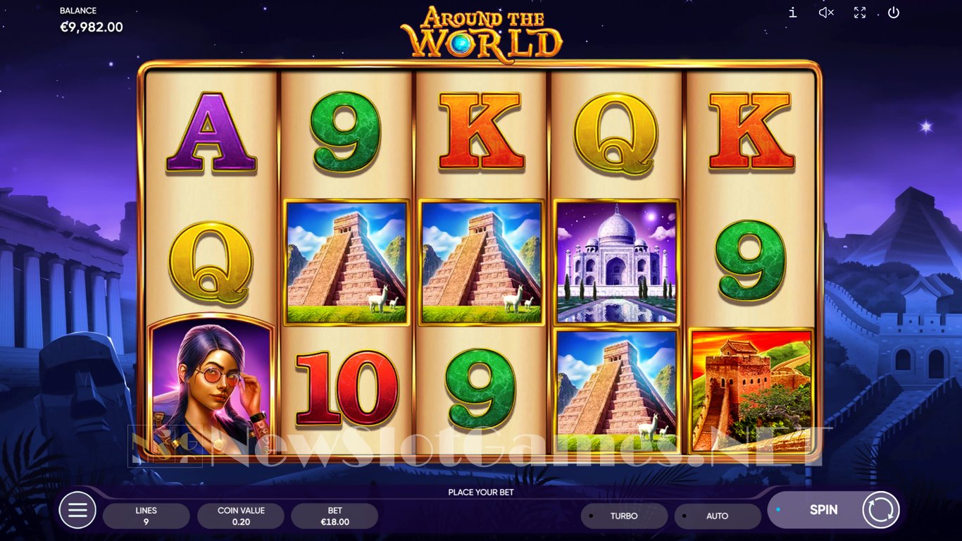 Around the World Slot Demo Image