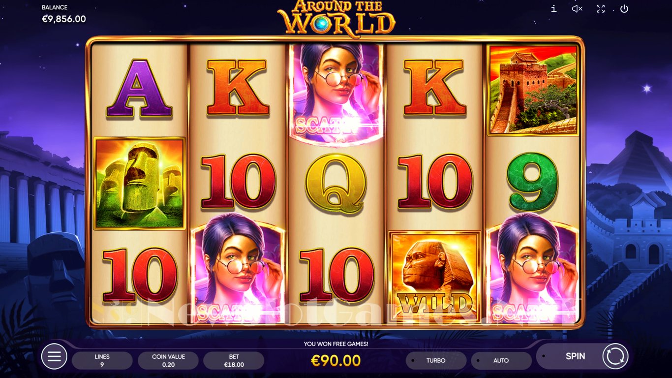 Around the World Slot Slot Image in Demo - pic. 2