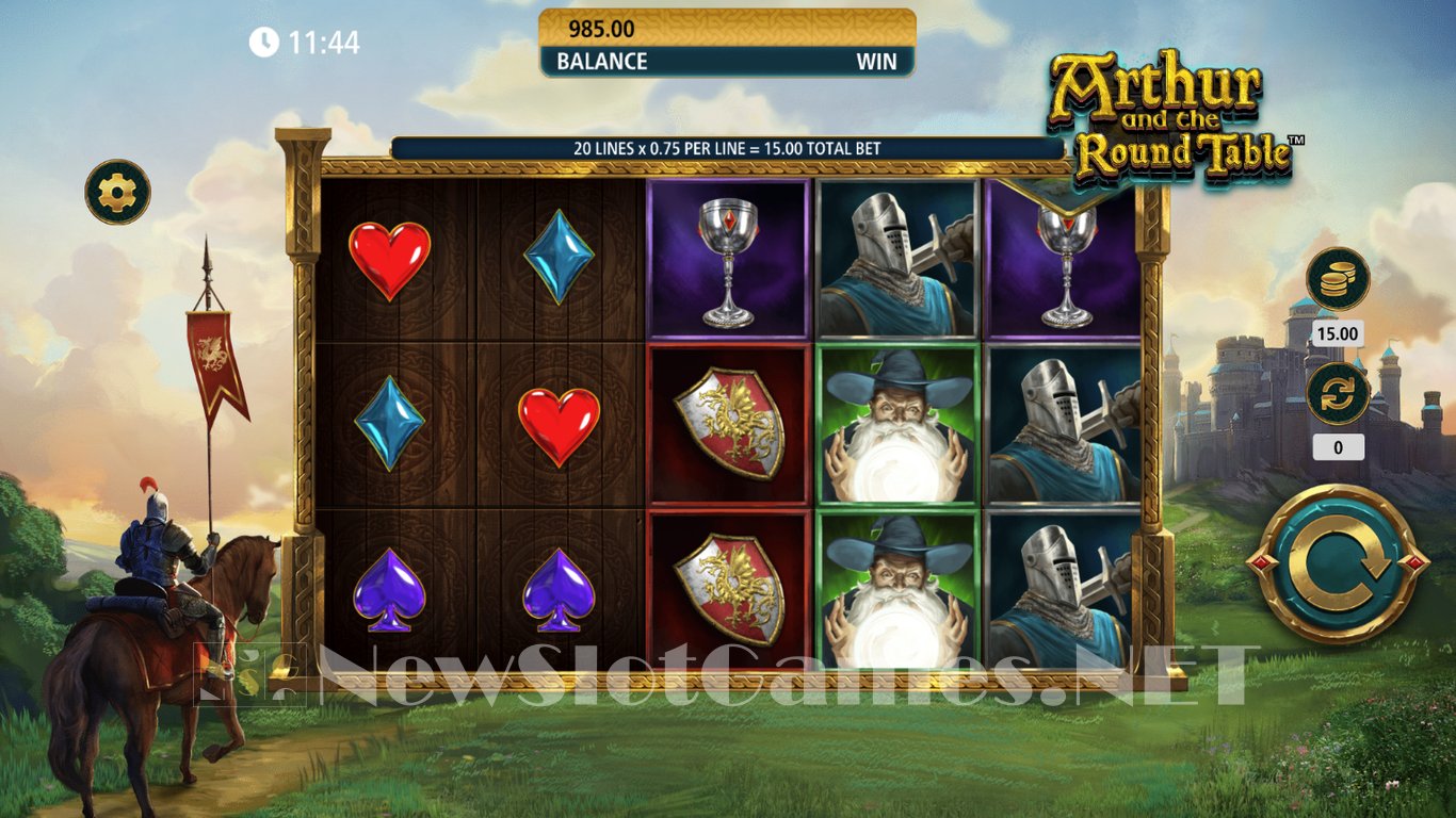 Arthur and the Round Table Slot Slot Image in Demo - pic. 2