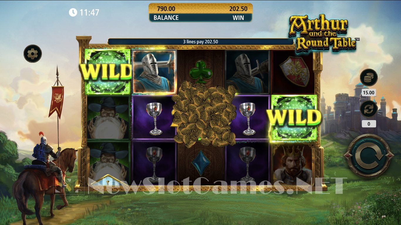 Arthur and the Round Table Slot Slot Image in Demo - pic. 3