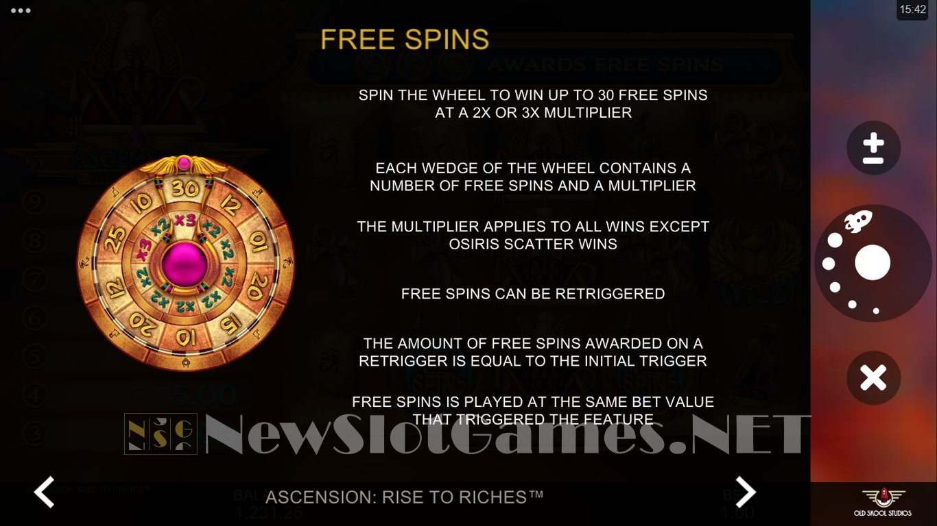 Ascension Rise to Riches Slot Slot Image in Demo - pic. 11