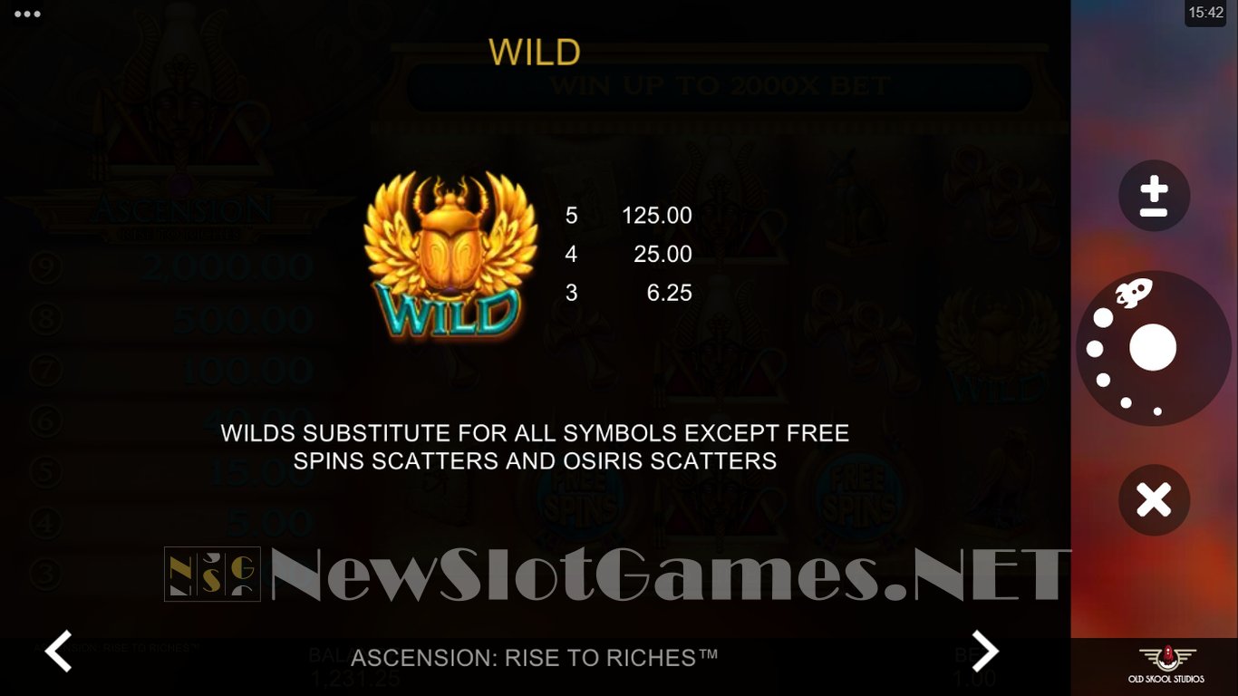 Ascension Rise to Riches Slot Slot Image in Demo - pic. 12