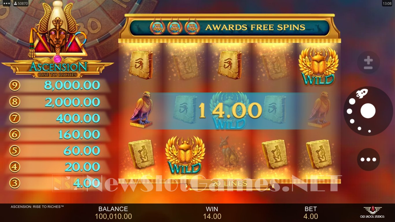 Ascension Rise to Riches Slot Slot Image in Demo - pic. 2
