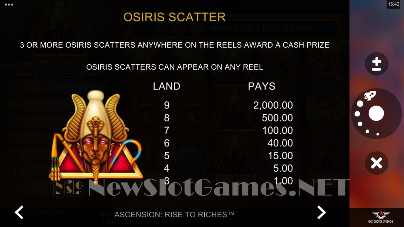 Ascension Rise to Riches Slot Slot Image in Demo - pic. 9