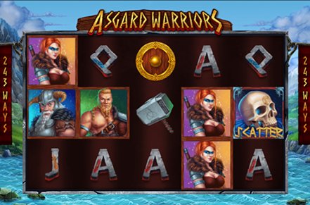 Asgard Warriors Slot Logo