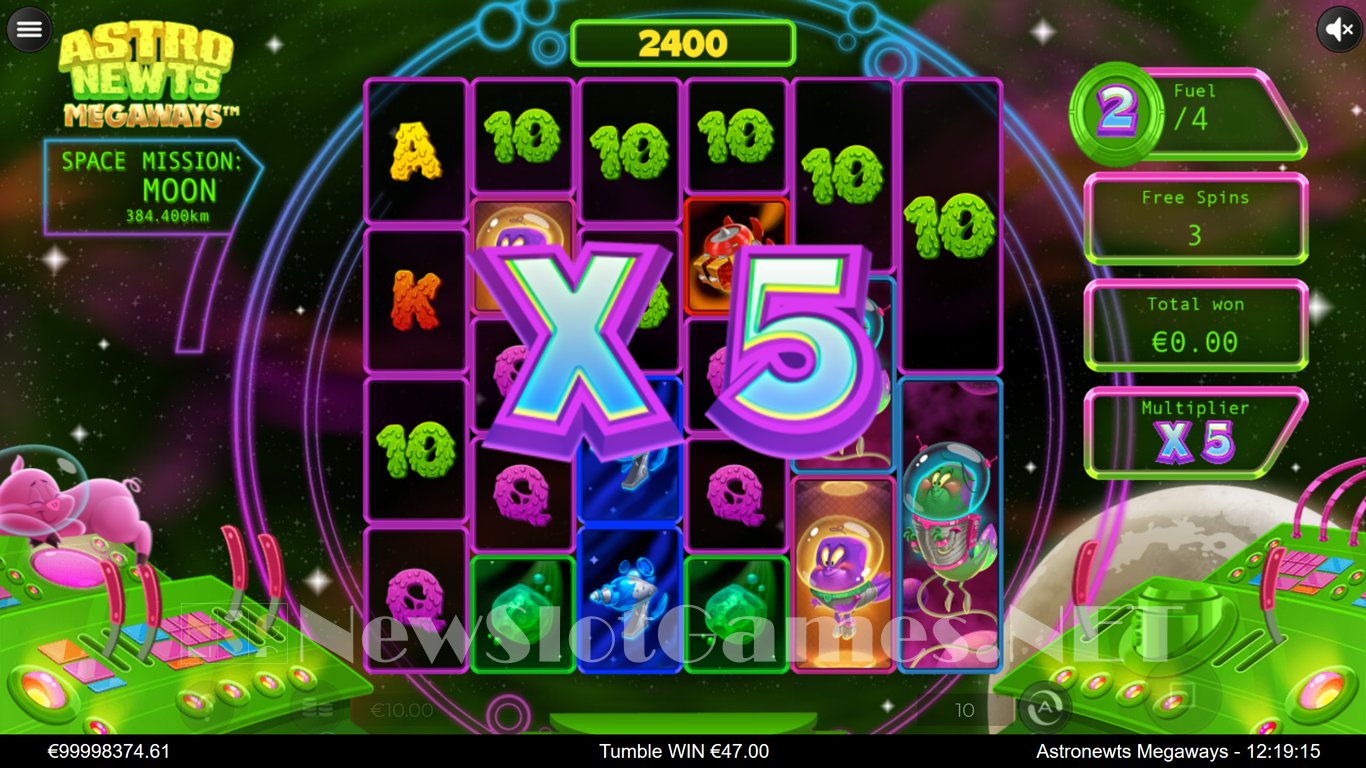 Astro Newts Megaways Slot Slot Image in Demo - pic. 2