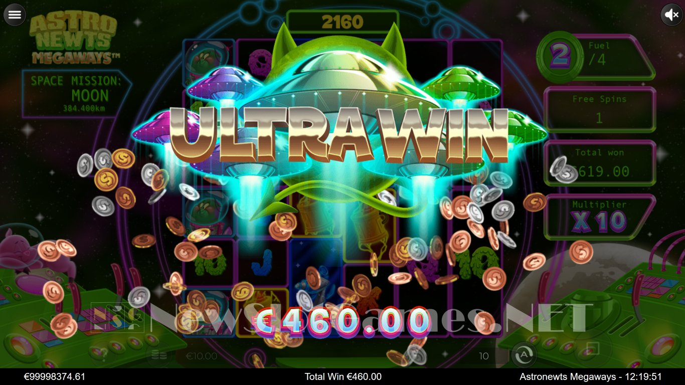 Astro Newts Megaways Slot Slot Image in Demo - pic. 3