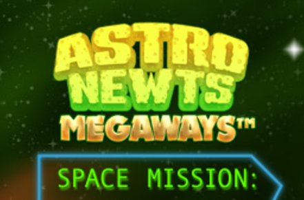 Astro Newts Megaways Slot Logo