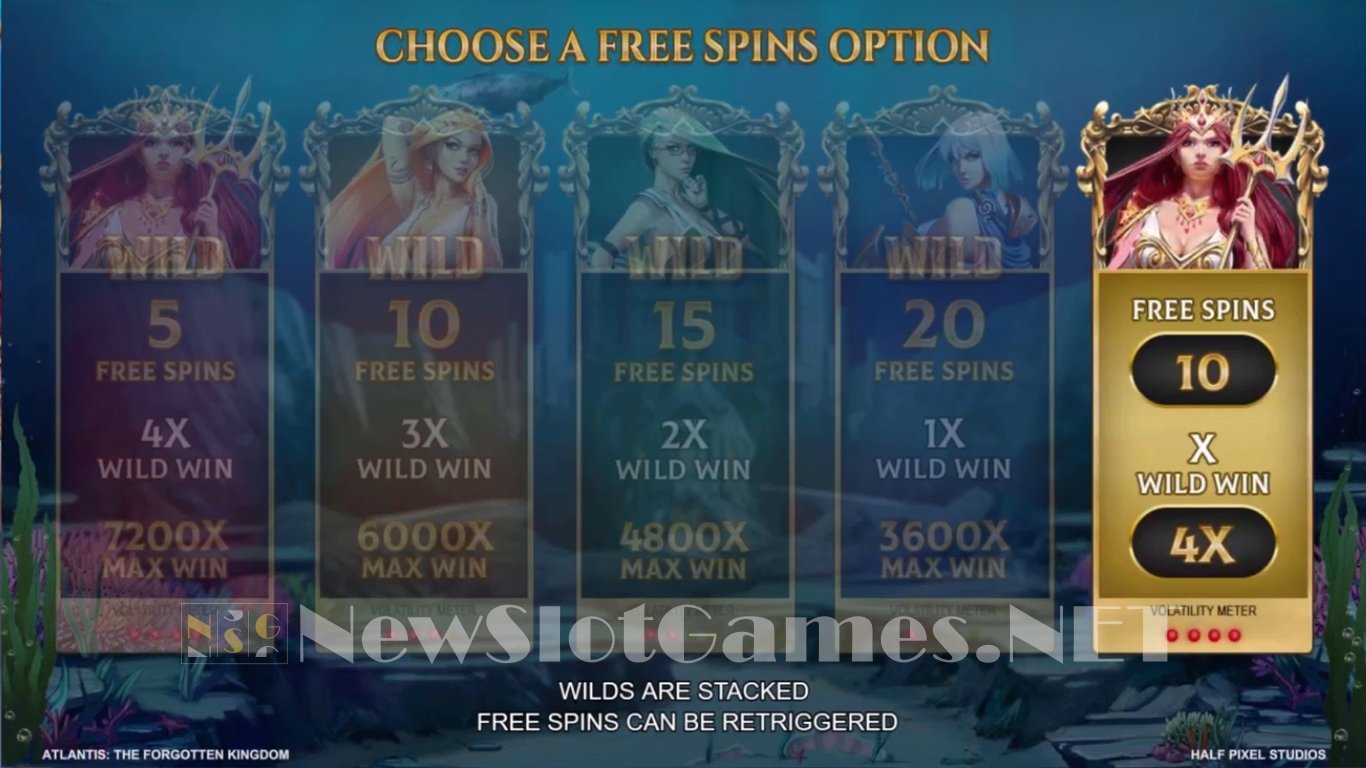 Atlantis: The Forgotten Kingdom Slot Slot Image in Demo - pic. 10