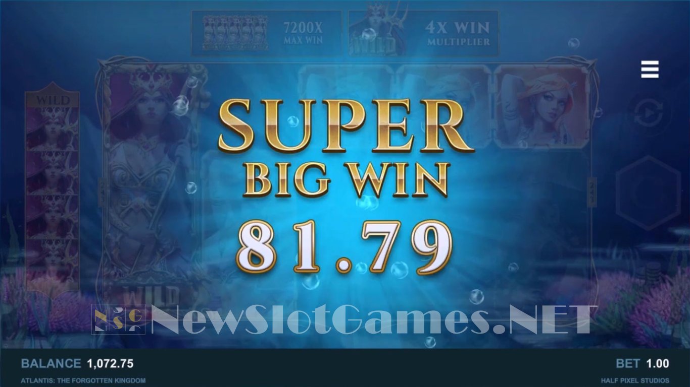Atlantis: The Forgotten Kingdom Slot Slot Image in Demo - pic. 4