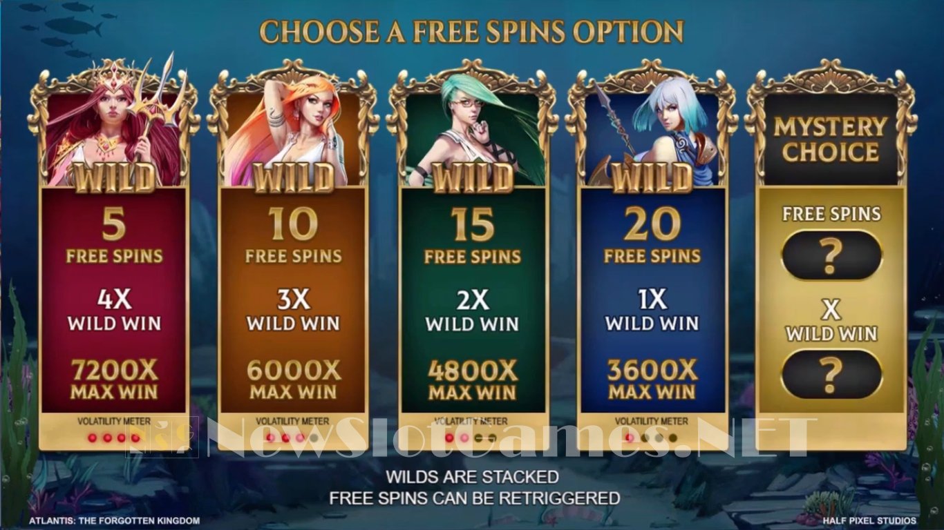 Atlantis: The Forgotten Kingdom Slot Slot Image in Demo - pic. 5