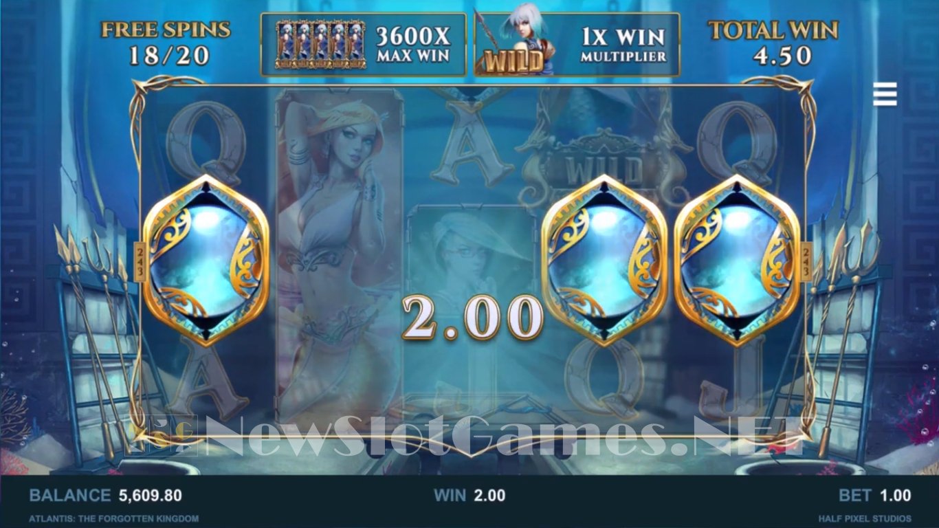 Atlantis: The Forgotten Kingdom Slot Slot Image in Demo - pic. 8