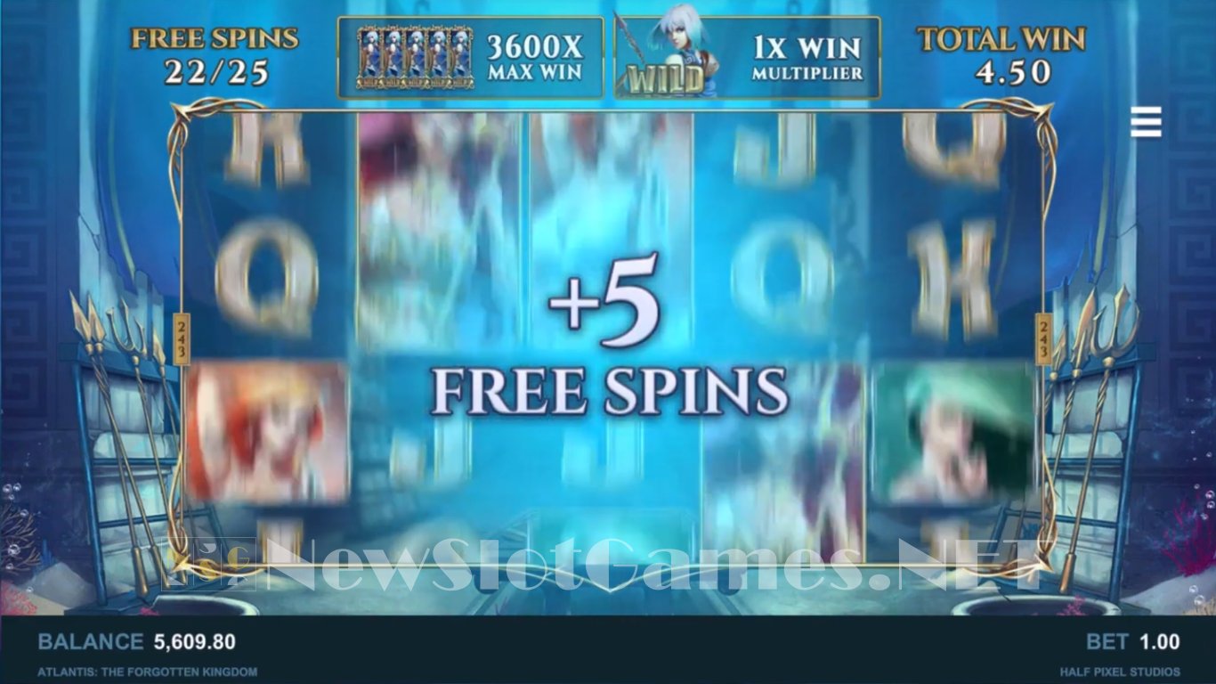 Atlantis: The Forgotten Kingdom Slot Slot Image in Demo - pic. 9