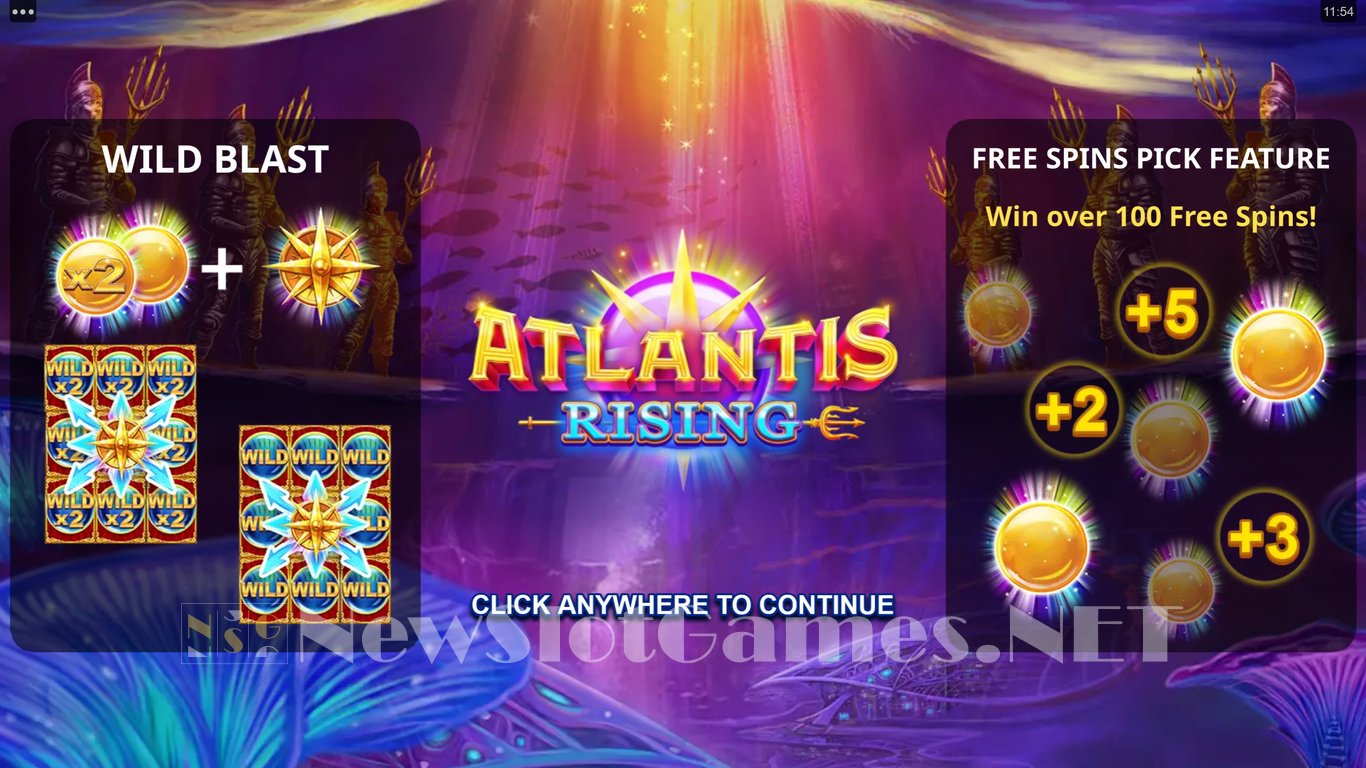 Atlantis Rising Slot Demo Image