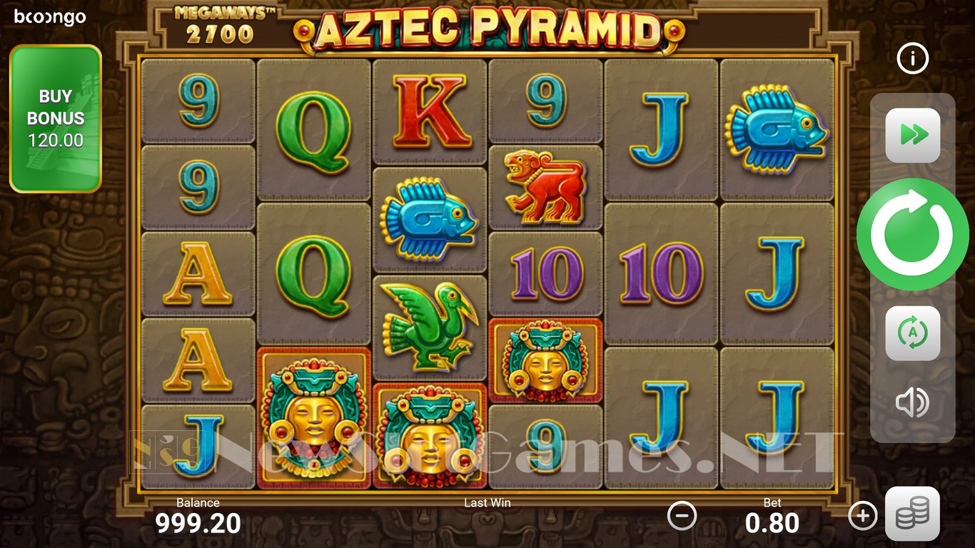Aztec Pyramid Megaways Slot Review & Demo by Booongo (BNG) - Play Free ...
