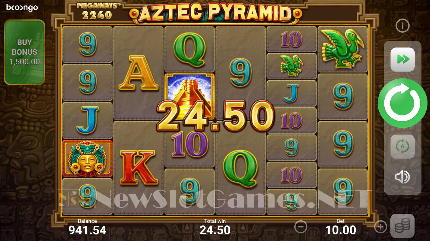 Aztec Pyramid Megaways Slot Review & Demo by Booongo (BNG) - Play Free ...