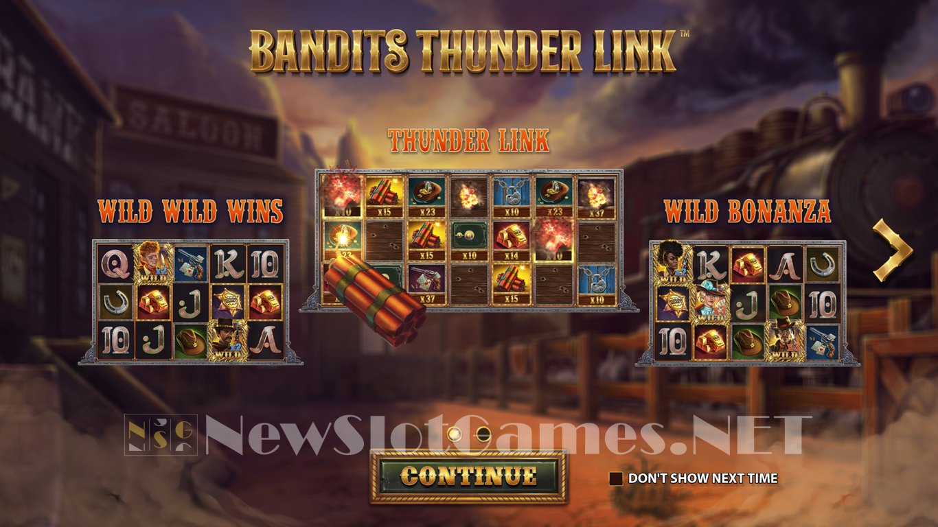 Bandits Thunder Link Slot Demo Image
