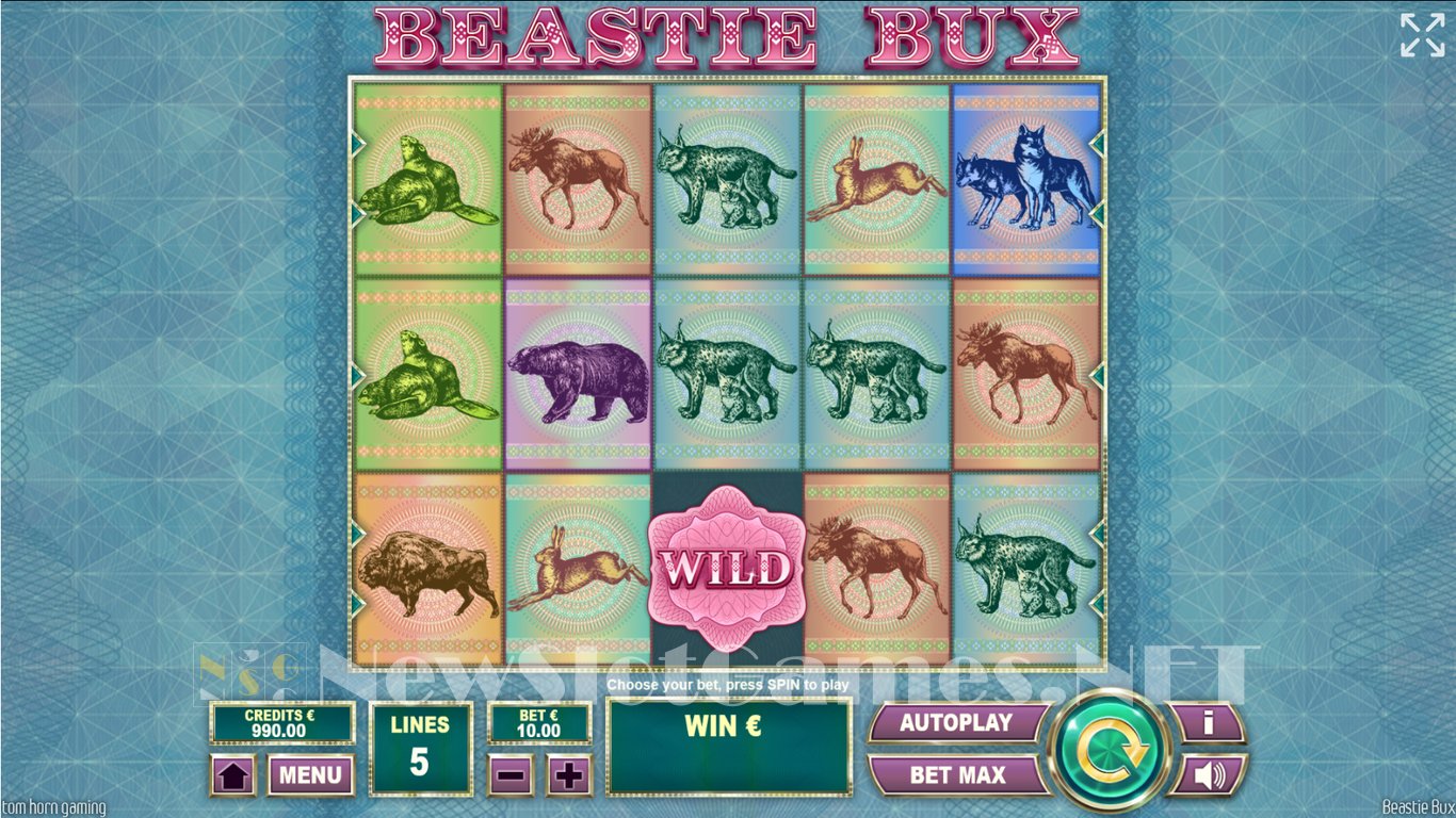 Beastie Bux Slot Demo Image