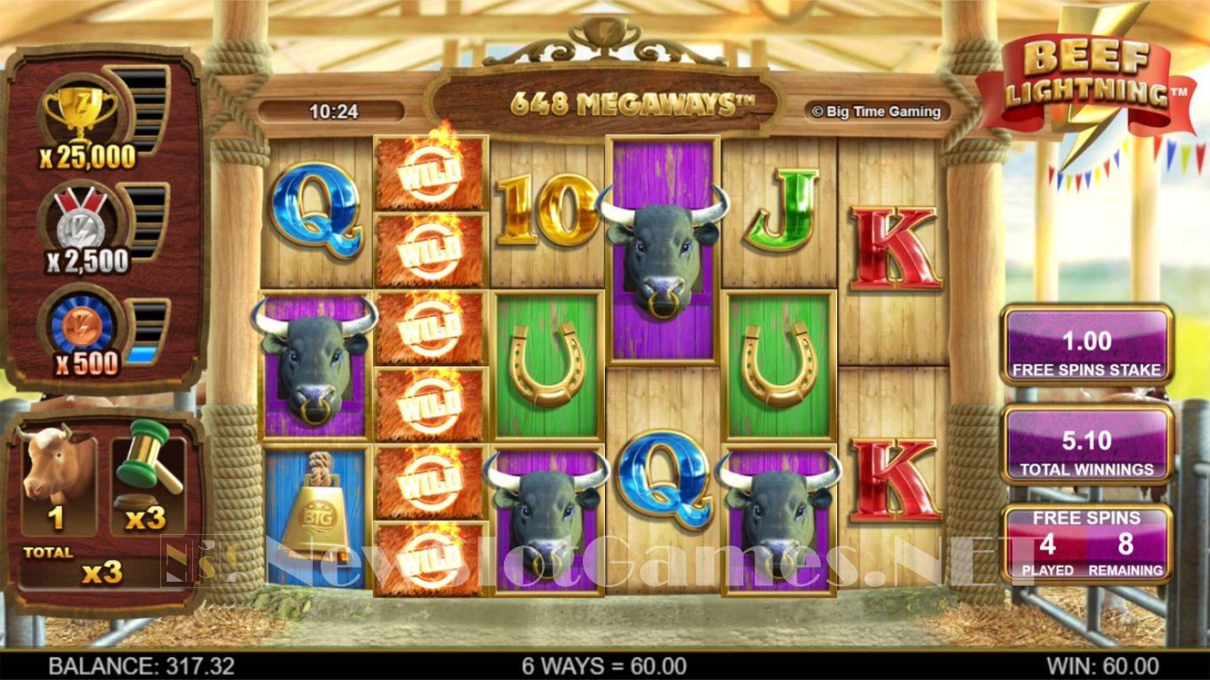 Beef Lightning Megaways Slot Slot Image in Demo - pic. 3