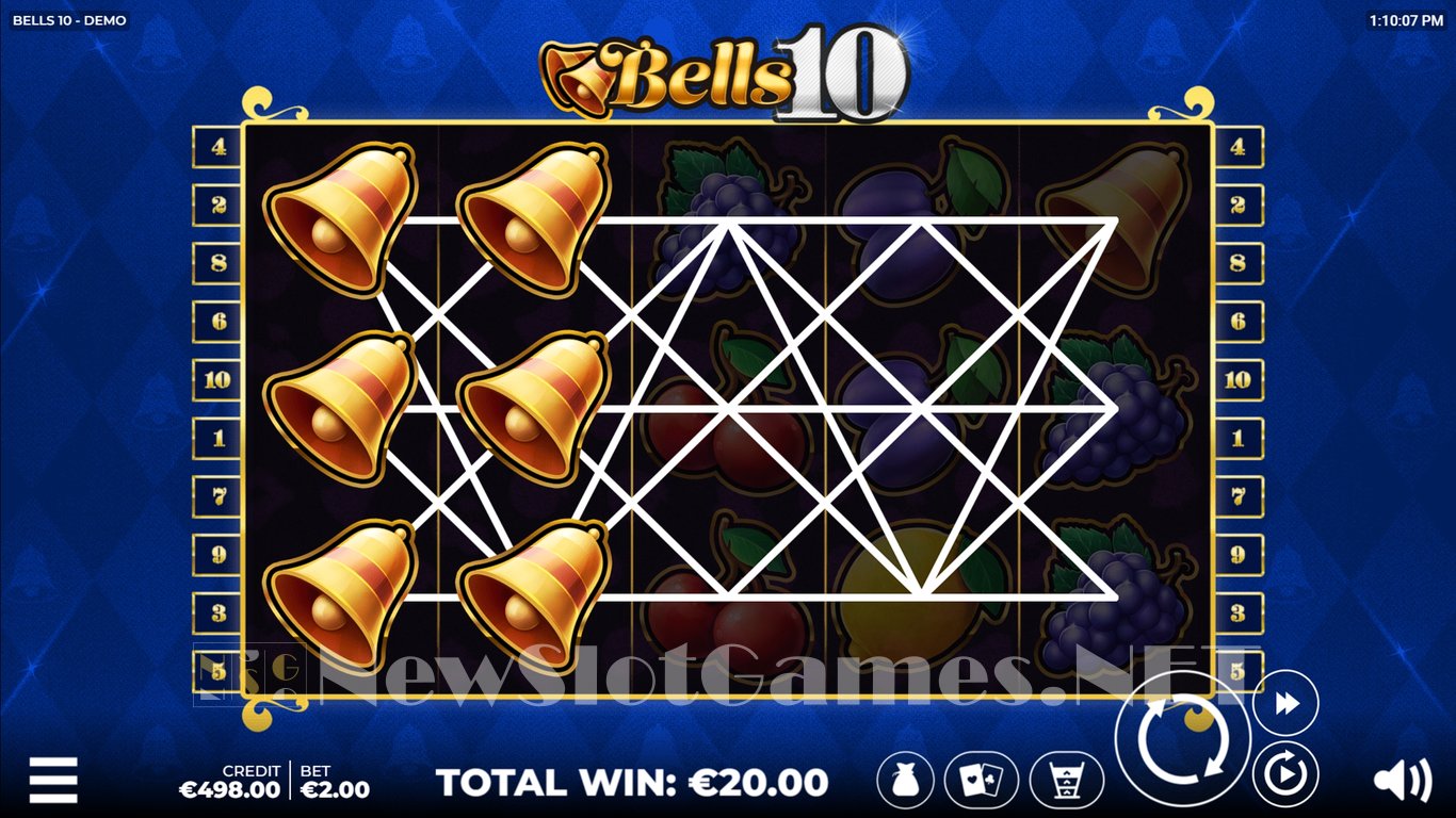 Bells 10 Slot Demo Image