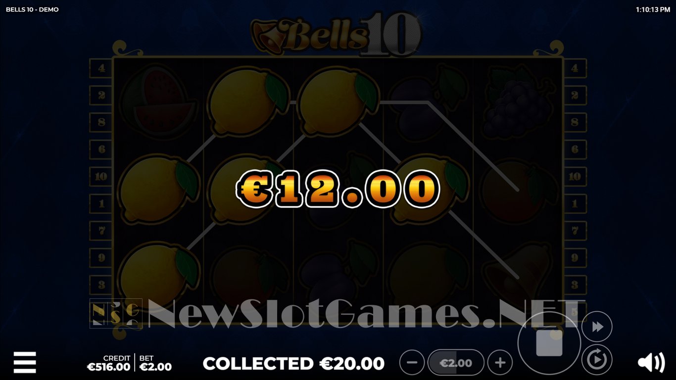 Bells 10 Slot Slot Image in Demo - pic. 2